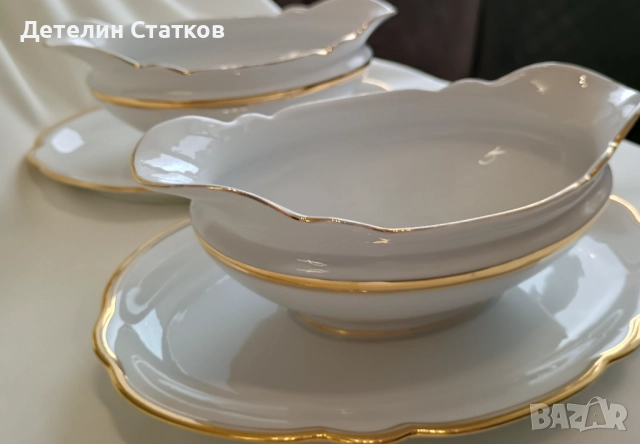 Порцеланови сосиери , снимка 2 - Чинии - 51687266