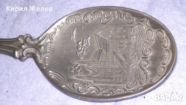 Frieling-Zinn Germany 1987г. КОЛЕКЦИОНЕРСКА ДЕКОРАТИВНА ОРНАМЕНТИРАНА Стара ЛЪЖИЦА 34015, снимка 3 - Колекции - 38883989