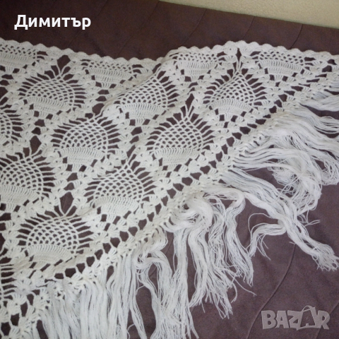 Дамски плетен шал тоалет , снимка 2 - Шалове - 53283699