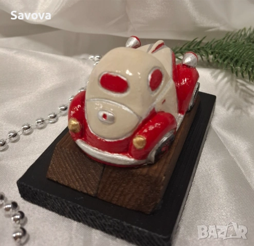 Ретро количка, снимка 2 - Ръчно изработени сувенири - 53037001