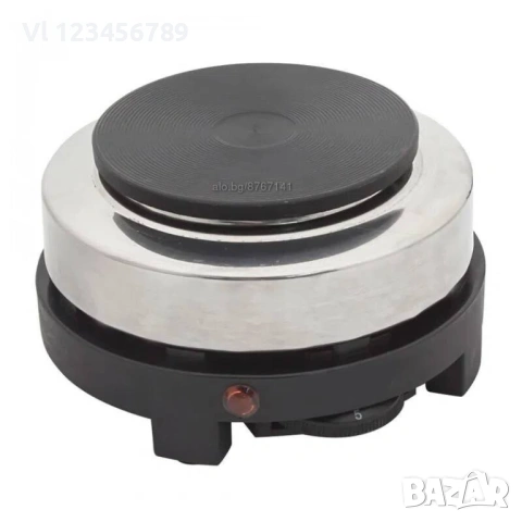 Котлон туристически Rosberg R51445C, 500W, 10 см, 900 грама, Сребрист/черен