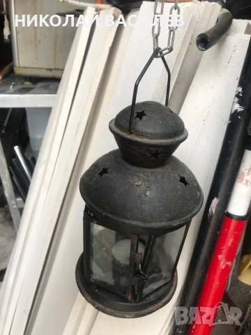 Стар   свещник  , снимка 3 - Други ценни предмети - 53686291