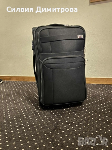 Куфар текстил 24", снимка 7 - Куфари - 52059685