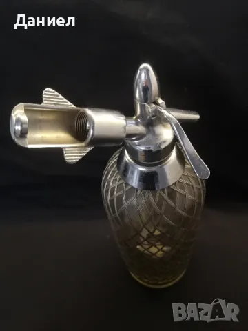 Ретро сифон за газирана вода , снимка 4 - Антикварни и старинни предмети - 49818019