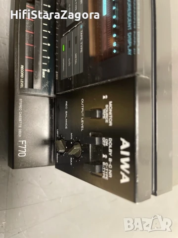 Aiwa F770 black , снимка 7 - Декове - 51407489
