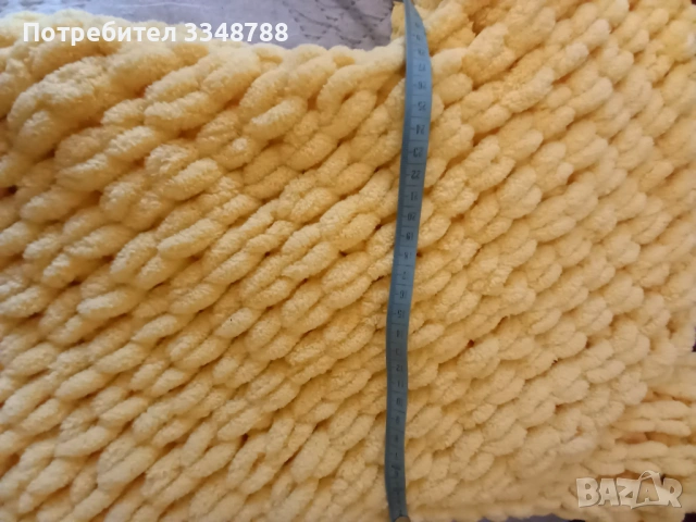 Ръчно плетено палто-жилетка!, снимка 5 - Палта, манта - 53808552