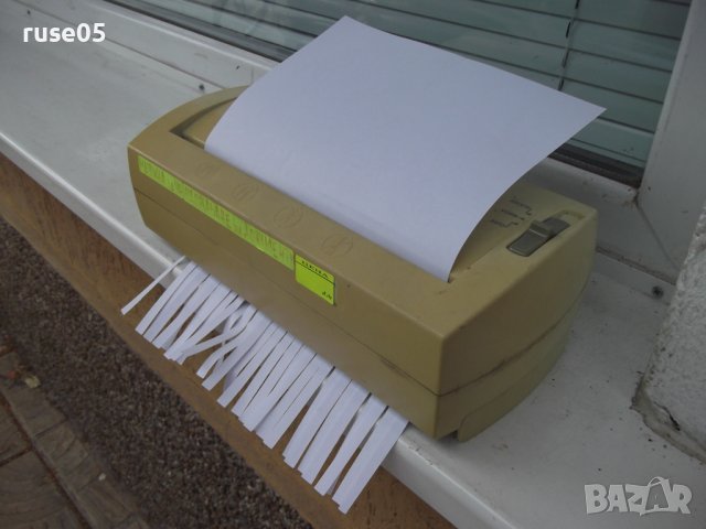 Машина "TCM - 66010" за унищожаване на документи работеща, снимка 4 - Друго - 41347728