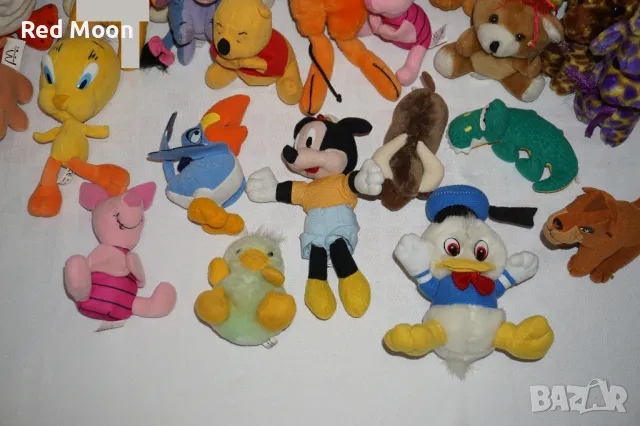 Лот от 23 различни стари плюшени играчки от 90-те McDonald's и Barzakov, снимка 4 - Колекции - 43856303