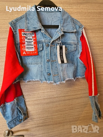 Дамско яке с естествен косъм и други , снимка 13 - Якета - 51879290