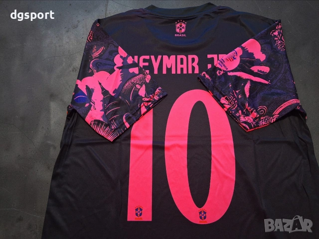 Флуоресцентна футболна тениска на Бразилия#Неймар#10!, снимка 3 - Футбол - 52063996