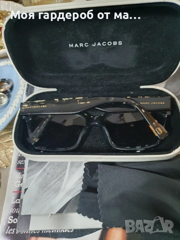 Слънчеви очила Marc Jacobs. рядьк модел с позлатен край