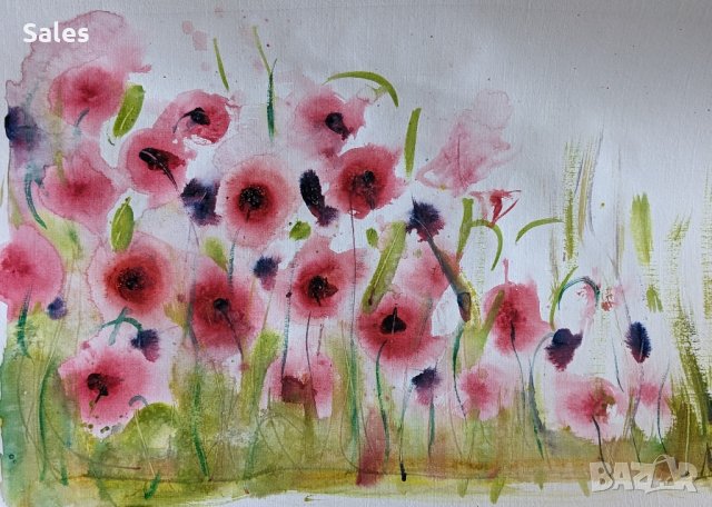 Картини акварел, снимка 12 - Картини - 41121407