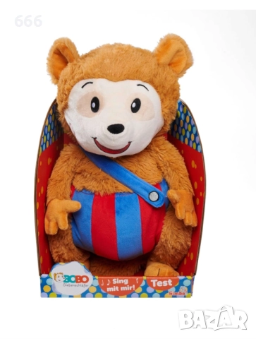 Музикална плюшена играчка Bobo на Simba