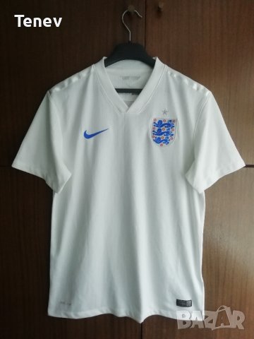 Англия оригинална футболна тениска фланелка размер М England Nike 