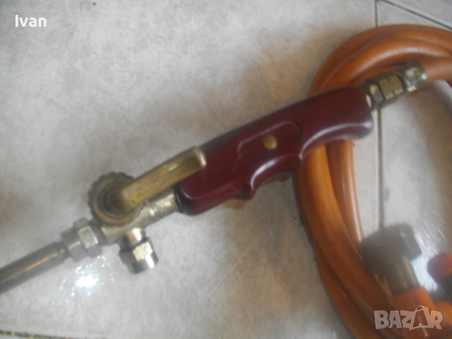 Газова Горелка 510мм С Маркуч/Вентил За Ремонтни Дейности/Хидроизолации/Покриви-Старо Качество-EXACT, снимка 8 - Други инструменти - 44921701