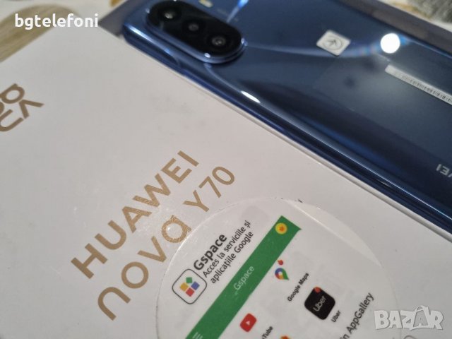 Huawei Nova Y70 чисто нови,2 години гаранция , снимка 5 - Huawei - 38761126