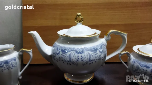 стар български порцелан Изида барок, снимка 4 - Антикварни и старинни предмети - 48854923