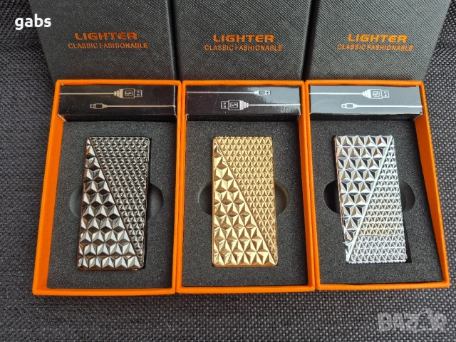 Електронна сензорна газова запалка,пет начина на запалване,три цвята