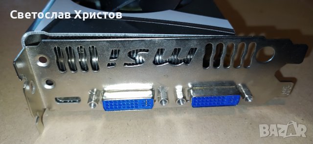 Продавам видео карта nVidia MSI N460GTX HAWK 1GB DDR5 256bit 2xDVI mini HDMI PCI-E, снимка 2 - Видеокарти - 41020294