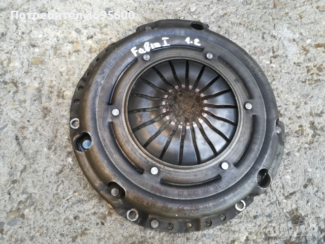 Fabia Polo Ibiza Фабия Поло Ибиза 1.2 съединител маховик притискателен феродов диск, снимка 6 - Части - 44740175
