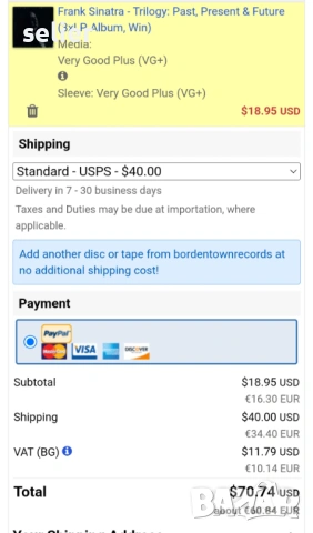 Frank Sinatra ‎– Trilogy: Past, Present & Future BOX SET от 3 плочи  Издание 🇺🇸 USA 1980г  Състоян, снимка 10 - Грамофонни плочи - 53101369