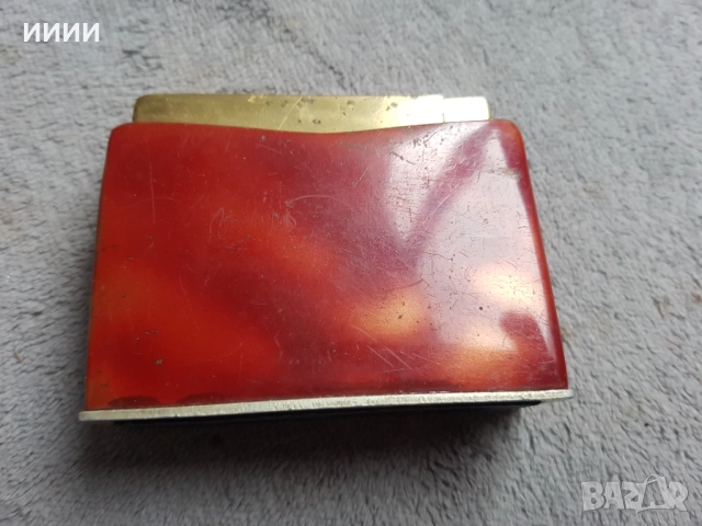 Настолна запалка, снимка 3 - Антикварни и старинни предмети - 52289064