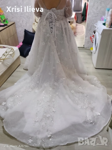 свадбена булченска рокля нова , снимка 4 - Сватбени рокли - 53589062