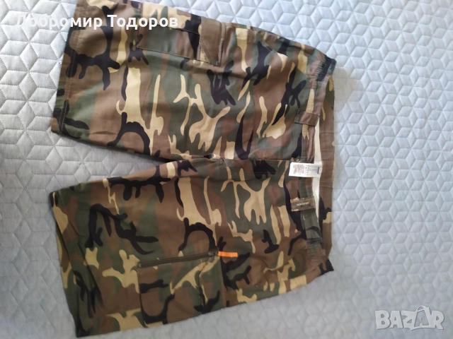 Камуфлажни къси карго панталони 3хл, снимка 3 - Къси панталони - 51474833