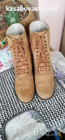 Ботуши от естествена кожа 41н., снимка 3 - Дамски ботуши - 47930006