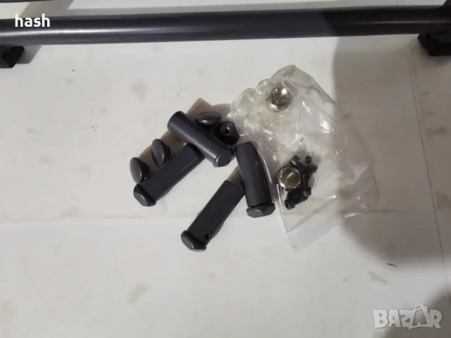 Нагревател за кърпи / лира Deep Grey Opaque (500 x 770 централно разстояние, стомана, 50, снимка 5 - Други стоки за дома - 48572185