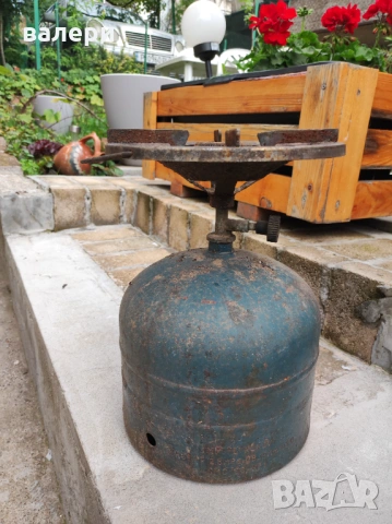 газова бутилка със газ