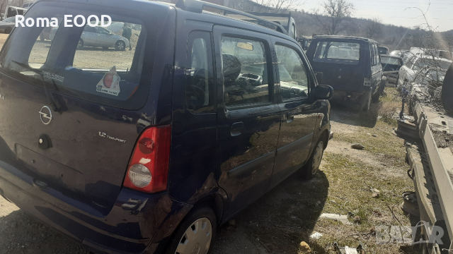 Opel Agila-1,2бензин/16v/80к.с./2005г-на части, снимка 4 - Автомобили и джипове - 36190493