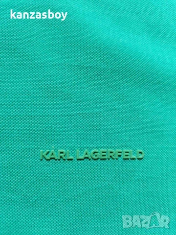 karl lagerfeld - страхотна мъжка тениска M, снимка 3 - Тениски - 50449059