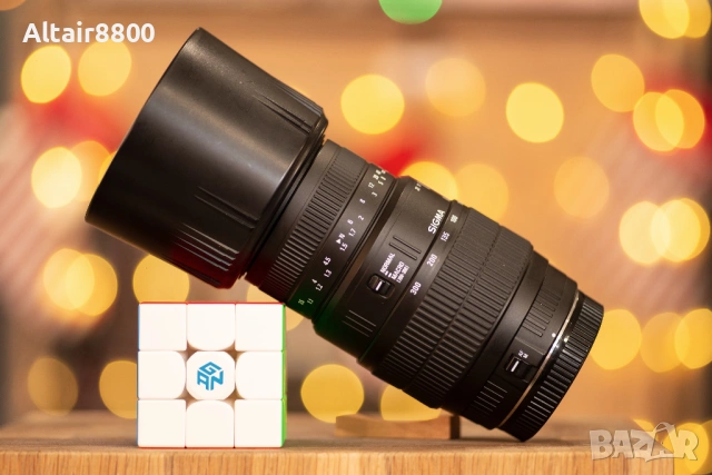 Sigma 70-300mm f/4.5-5.6 DG Macro обектив Канон, снимка 3 - Обективи и филтри - 53014456