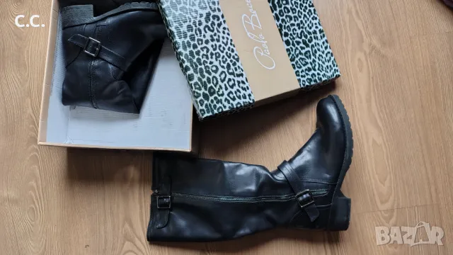 Нови ботуши, кожа, размер 40,5, 20 лв, снимка 4 - Дамски ботуши - 49699200