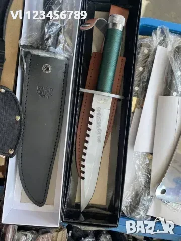 Колекционерски нож RAMBO - Първа кръв 1; 2; III, снимка 6 - Ножове - 50788748