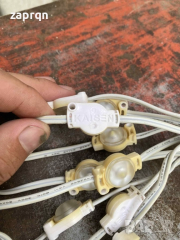 LED/Лед модули диоди Kaisen 12V 0,6W 6500K, снимка 7 - Лед осветление - 51637678