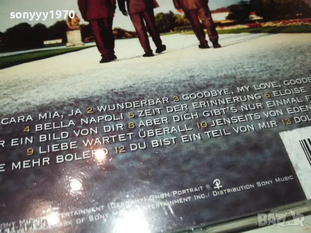 DIE JUNGEN TENORE CD-ВНОС GERMANY 3112241211, снимка 10 - CD дискове - 48504864