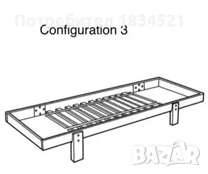 Легло IKEA VIKARE 3 в 1, снимка 7 - Мебели за детската стая - 55927339