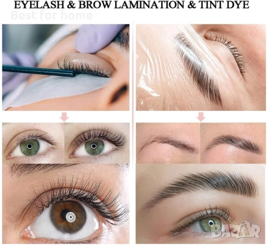 Комплект 2 в 1 за повдигане на мигли и ламиниране на вежди, снимка 5 - Козметика за лице - 52306983