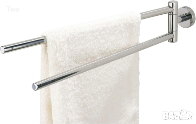 Закачалка за хавлия ножица Tiger Boston. С две подвижни рамена.