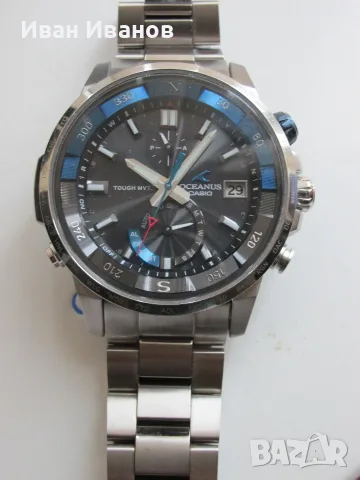 CASIO OCW-P1000 OCEANUS Cachalot TITANIUM MULTI BAND 6 10 BAR MADE IN JAPAN, снимка 6 - Мъжки - 56272036
