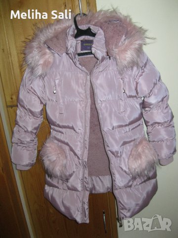 Зимно яке за момиче на Kinderland за 7-8 годишна възраст, снимка 6 - Детски якета и елеци - 40938993