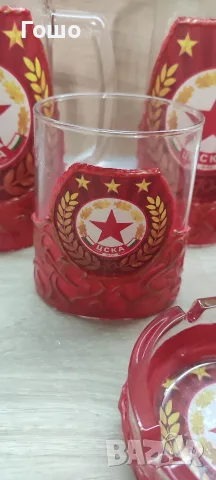 Комплект на ЦСКА - за подарък НОВ!, снимка 3 - Фен артикули - 56075818