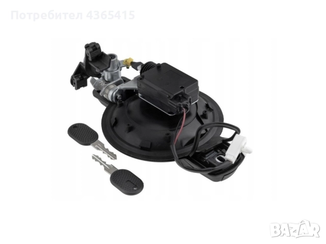 Външна дръжка за багажник с моторче, патронник и ключове за Fiat Doblo MK1 (2000-2010) 735309964, снимка 2 - Части - 52360866