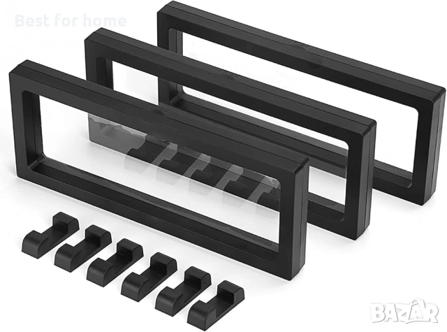 3D плаваща витрина Skelang от 3 части