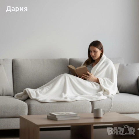 Електрическо одеяло Rosberg RS8510AS – 150×80 см, 60W, 2 степени на температура