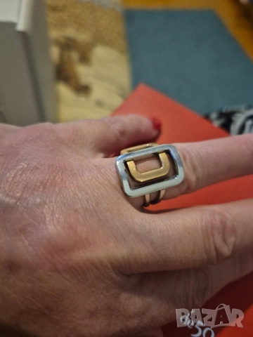 пръстен стомана, снимка 2 - Пръстени - 53060417