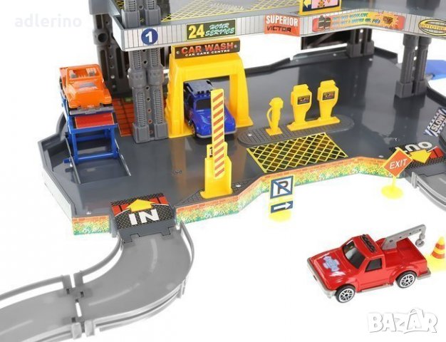 Детска игра Паркинг кула, игра с паркинг и колички, детски паркинг за колички, снимка 6 - Коли, камиони, мотори, писти - 34394684