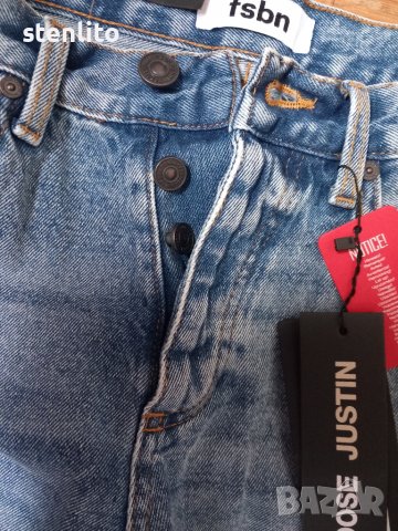 Нови мъжки дънки с накъсан ефект, снимка 12 - Дънки - 44600355